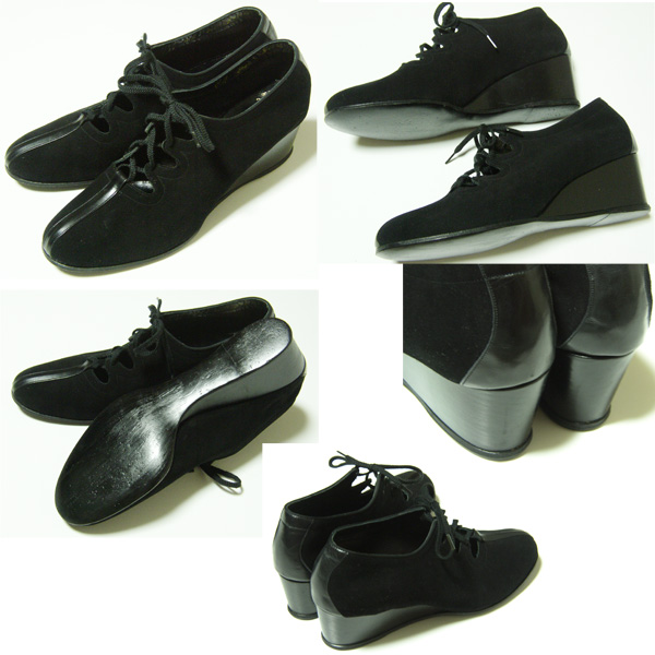  Vintage PALIZZIO Shoes 6 1/2 / 50s, контри-рок,FIFTIES,40s,SWING, обувь,a-ru декоративный элемент,New York Custom made, retro, античный 