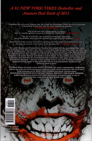 送料無料★Batman: The Black Mirror バットマンブラックミラー Scott Snyder (著) Jock (イラスト) 洋書_画像3