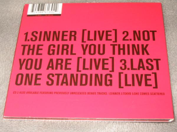 ★Neil Finn(ニールフィン)【SINNER/CD1】CDS[輸入盤]・・・・クラウデッドハウス/Crowded House/スプリットエンズ/Split Enz/LIVE/ライヴ_画像3