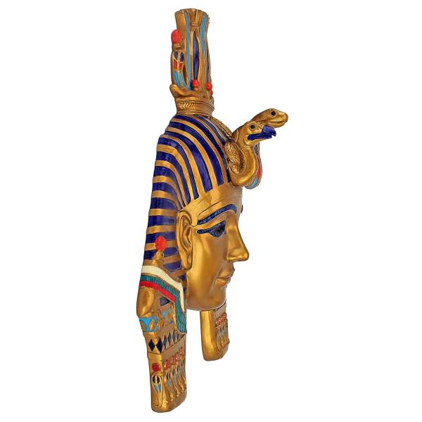 ファラオのマスク 古代エジプト仮面オブジェ彫刻壁飾り壁掛け置物ウォールデコインテリア装飾品飾り小物雑貨グッズホームデコレーション_画像2