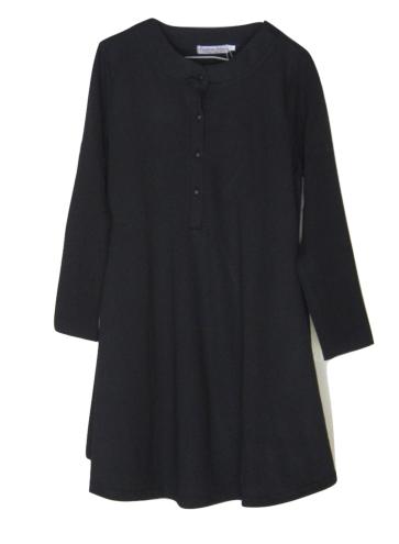  maternity wear One-piece long sleeve black color .. around easy XXL