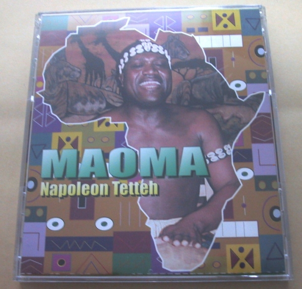 MAOMA#Napoleon Tetteh#CD percussion instrument Africa music 