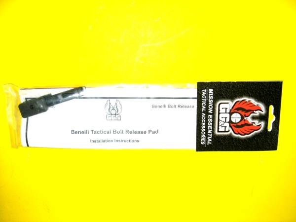  new goods GG&G made Benelli M1*M2*M3 M4 for bolt Release pad /GGG-1030