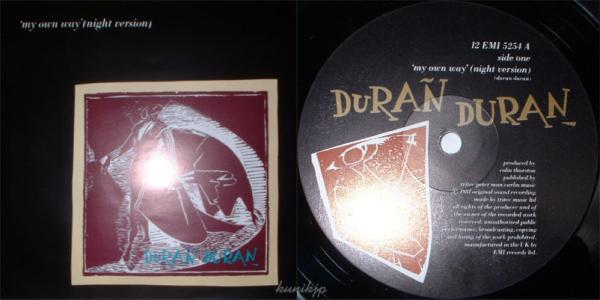 Duran Duran My own way 12inch EMI UK 1981 80s new wave_画像1