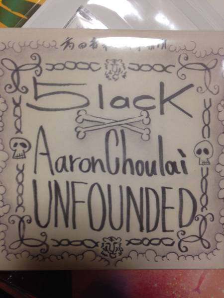 5lack S.L.A.C.K×AaronChoulai【UNFOUNDED】7インチ+CDセット Punpee 未使用