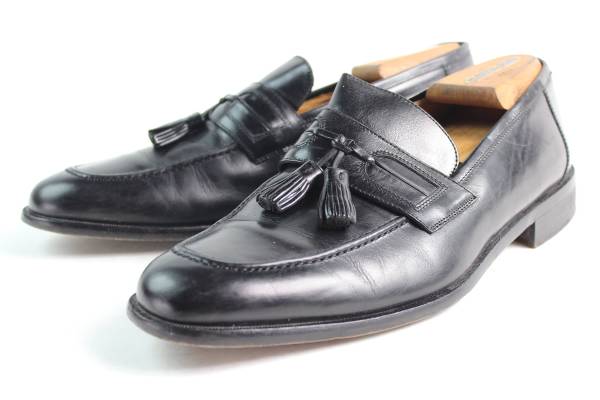 JOHNSTON & MURPHY ジョン　タッセルローファー革靴　28cm幅広 dhl9opqLyACEGSV2-21097 28.0cm以上