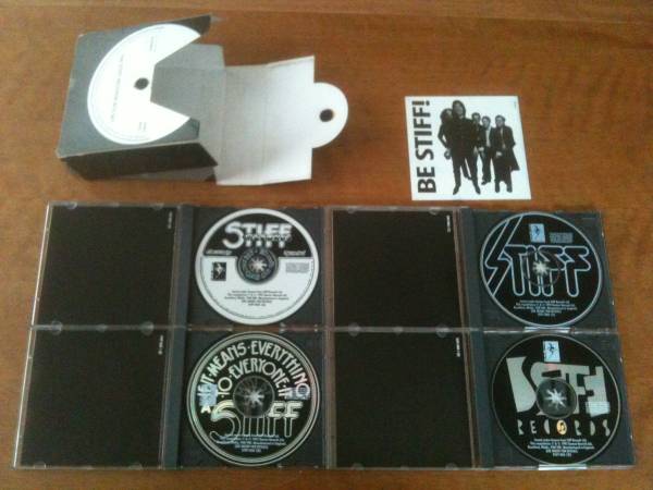 【超稀少＊UK 特別 豪華 4CD-Box】『The Stiff Records Box Set』★美良品★_画像2