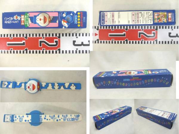 ●腕時計《ドラえもん：メロディ-ウォッチ》(小學館特別品/ノムラ制)［箱付?未使用］●