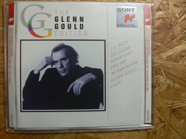 輸入盤CD バッハ:ゴルトベルク変奏曲、BWV 988 1981年/グールド_画像1