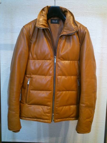 Yahoo!オークション - 美品 delay by win&sons レザーダウン Yahoo!オークション - 美品 delay by win&sons レザーダウン