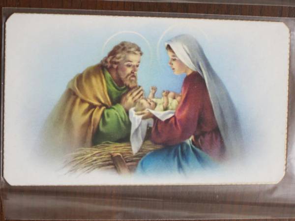 ..*106 Christianity picture Christmas card 