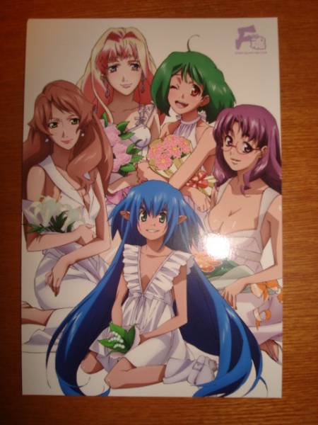  Macross F вентилятор Club F душа ограничение открытка u Эдди ng версия 
