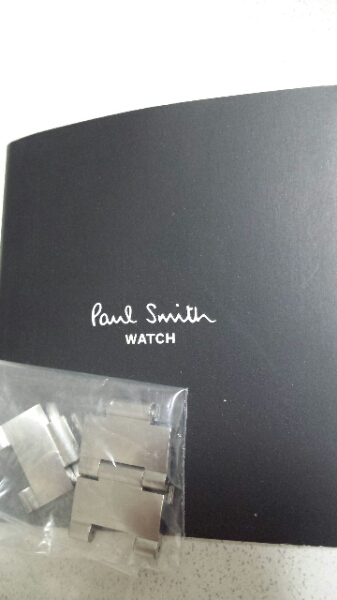 ポールスミス 腕時計 クオーツ Paul Smith メンズ ブランド イギリス 巻 男 動作確認済 激安　タケオ QUARTZ クロック オシャレ ノンノ_画像3