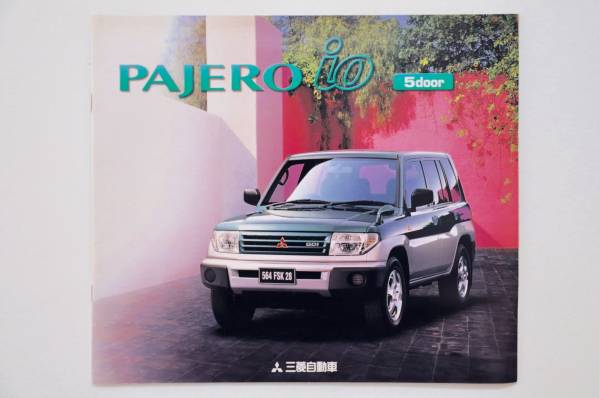 * rare Pajero Io 5-door catalog 24P 1998 year 