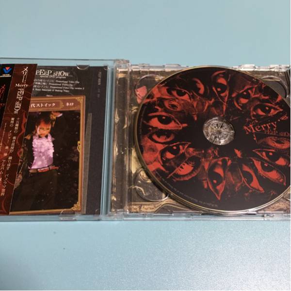 水星価格！メリー PEEP SHOW CD＋DVD 。_画像2