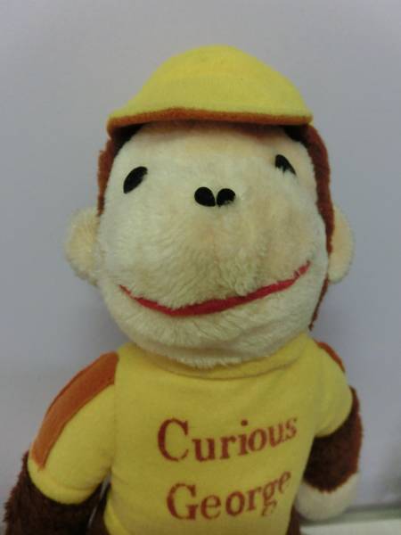 おさるのジョージ キュリアスジョージ ニッカボッカー製ぬいぐるみ人形36㎝ ビンテージ Curious George ひとまねこざる 子猿 サル VINTAGE!_画像2