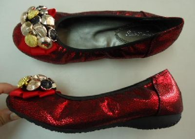 Studio 27 collection バレエシューズパンプス☆レッド/24.0cm