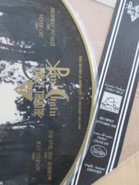 Y) Picture запись /du-m/Paul Chain(DEATH SS)/Violet Theatre