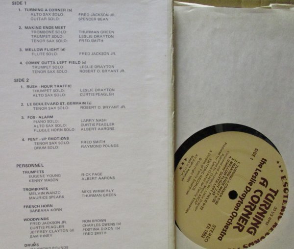 THE LESLIE CDRAYTON ORCHESTRA/TURNING A CONER/