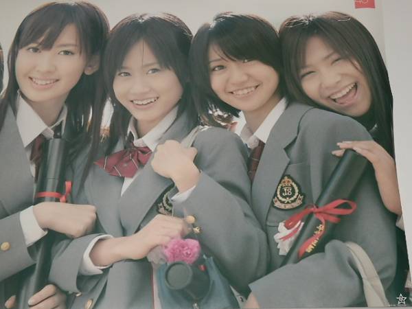  не использовался [ AKB48 / лепесток сакуры ..2008 ] B3 постер 