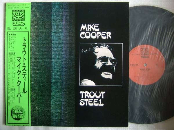 帯付 マイク クーパー トラウト スティール ポスター付き完品