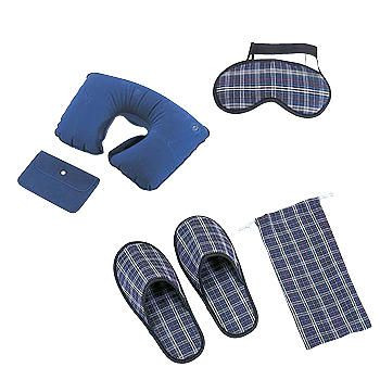 [ new goods ] Captain Stag travel relax set ( blue ) MT-5008 ( slippers size : 27cm)
