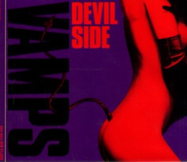 □ VAMPS ( L`Arc～en～CielのHYDEとOBLIVION DUSTのK.A.Zのロック・ユニット ) [ DEVIL SIDE / LIVE WIRE ] USED CD 即決 送料サービス ♪_画像1