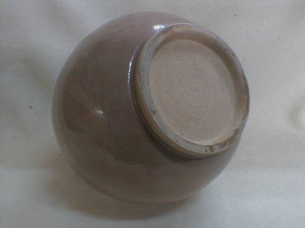 落款　玄瑞　伝統 鮮やか釉薬　18x14.5cm　1160g 陶器製飾り花瓶_画像3