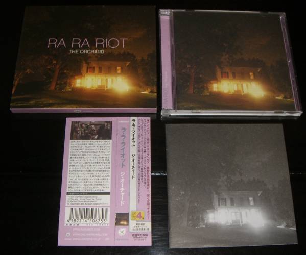 ☆ RA RA RIOT / THE ORCHARD 日本盤CD ☆2010年 ボーナストラック4曲 Vampire Weekend Discovery PASSION PIT MGMT Phoenix Arcade Fireの画像1