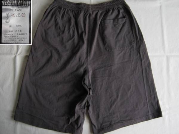* old clothes champion Champion thin short pants XL charcoal gray . ash ga- men towoshu processing old clothes processing C3-Z520 shorts *