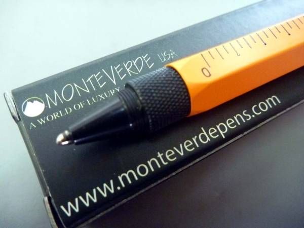 * postage 0!. have * monte Verde! tool * ballpen!Orange stylish one touch * stylus pen. middle .9 kind function .......!