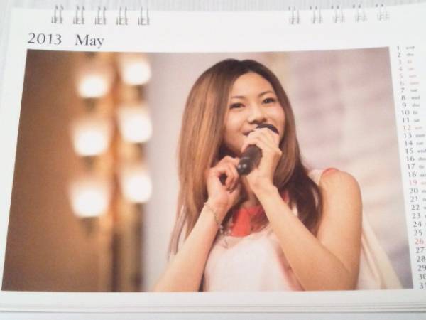 FC限定!倉木麻衣オフィシャル カレンダー 2013 Mai-K.net 卓上型official calender calendar_全て厚紙コーティング仕様★