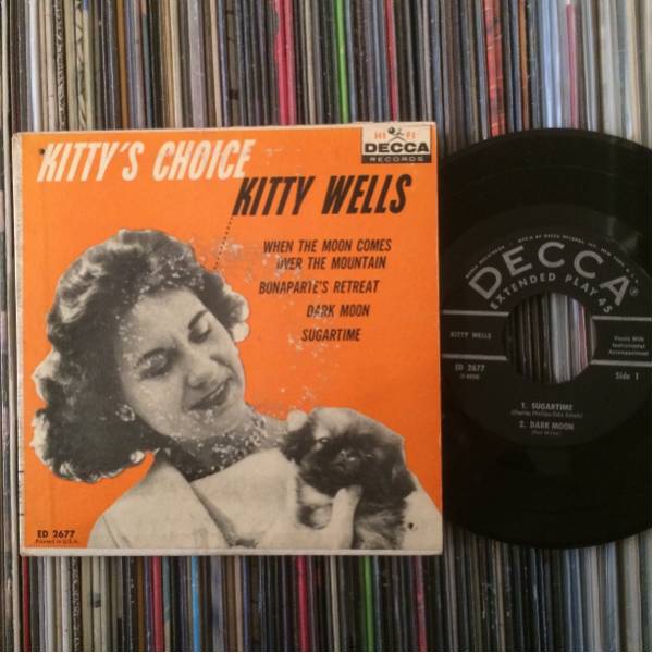 US Orig KITTY WELLS 7ep KITTY'S CHOICE DECCA ED-2677_画像1