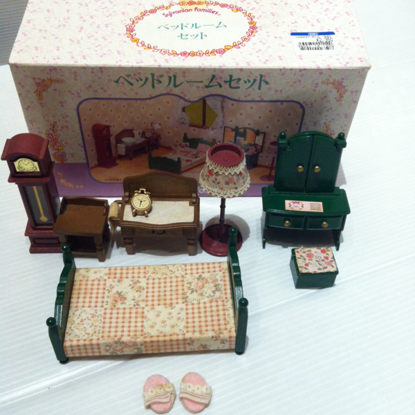  Sylvanian Families серебристый nia обеденный кухня bed салон дополнение 