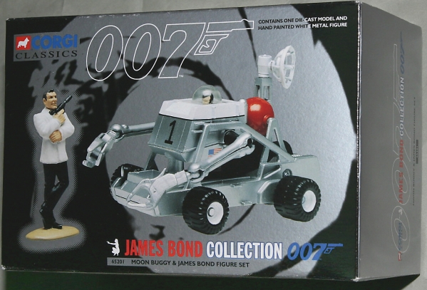 Corgi 65201 007 ダイヤモンドは永遠に ムーンバギー ジェームズボンド ショーンコネリー フィギュア付 Diamonds Are Forever Moon Buggyの画像1