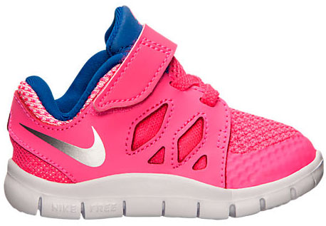 15cm* Nike свободный 5 FREE 5 (TDV) розовый 644447-601 ребенок . Dynamo . Be обувь легкий установка и снятие приятный синий 