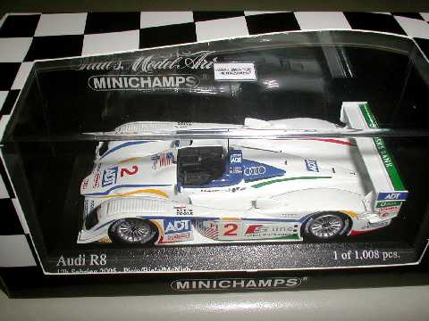 PMA 1/43 Audi アウディR8 NO2 セブリング 2005