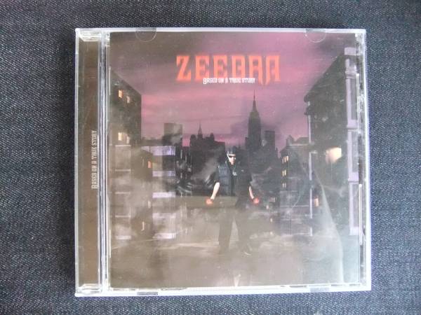 CDアルバム-3　　　ZEEBRA　　BASED ON A TRUE STORY　　帯付き_画像1