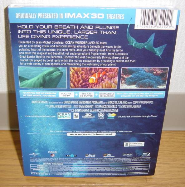 “オーシャン・ワンダーランド 3D Blu-ray Ocean Wonderland”_画像2