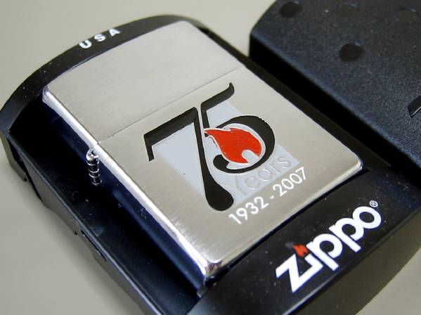 Zippo 2007年 ジッポー75周年記念 セールスマンサンプル_画像1