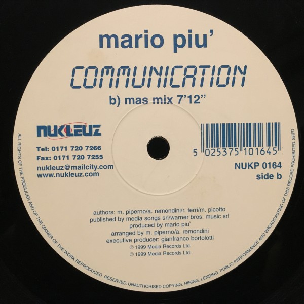 Mario Piu' / Communication_画像1