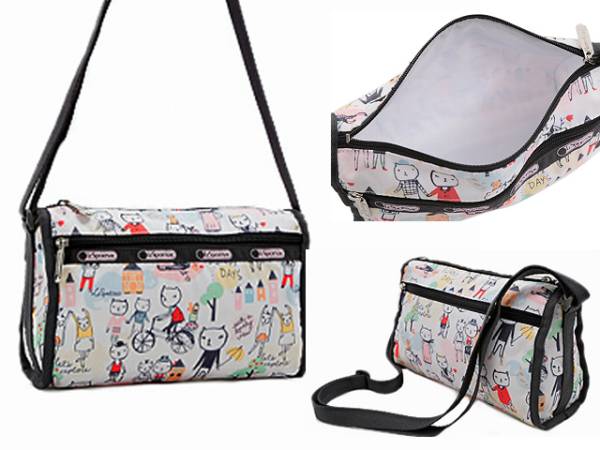 ♪新品♪LeSportsac 7133 スモールショルダー♪D330 HIKING DAY