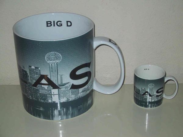 最高級 新品 2002年 Dallas Cup Mug Huge 2-Gallon Starbucks ダラス 6kg 超巨大マグカップ 8リットル 米国スターバックス 陶磁製