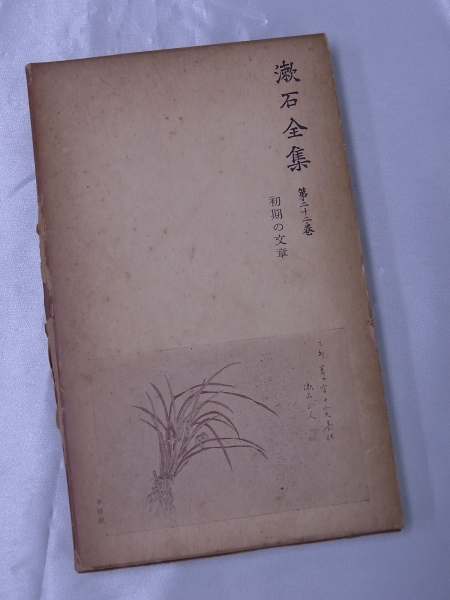 ◆漱石全集・第二十二巻 初期の文章◆岩波書店 昭和37年発行版_画像1