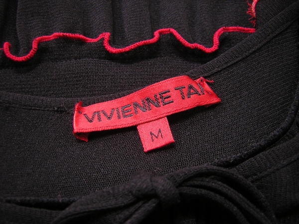  beautiful goods VIVIENNE TAM Vivienne Tam la full chu-ru One-piece dress 