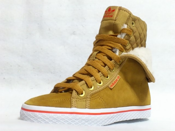 特価/未使用【サイズ=22.5cm】adidas/HONEY HI/アディダス/ハニーハイ/カレッジエイト/ハイカット/スニーカー/camel