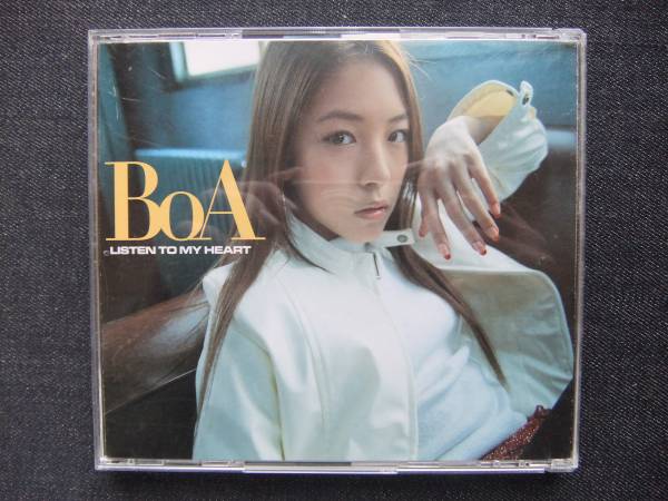 CD альбом -2 BoA LISTEN TO MY HEART с поясом оби 