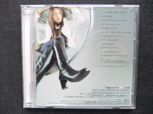 CD альбом -2 BoA LISTEN TO MY HEART с поясом оби 