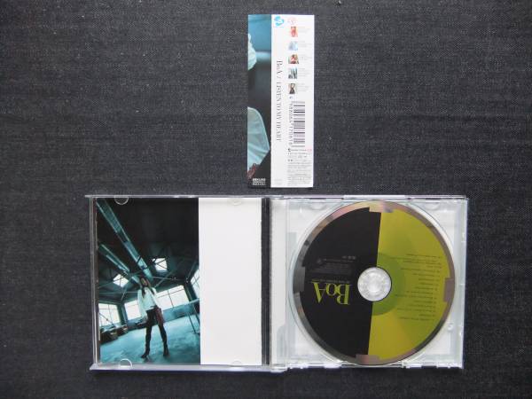 CD альбом -2 BoA LISTEN TO MY HEART с поясом оби 