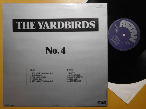Yardbirds-No.4★獨(dú)オンリーOrig.盤